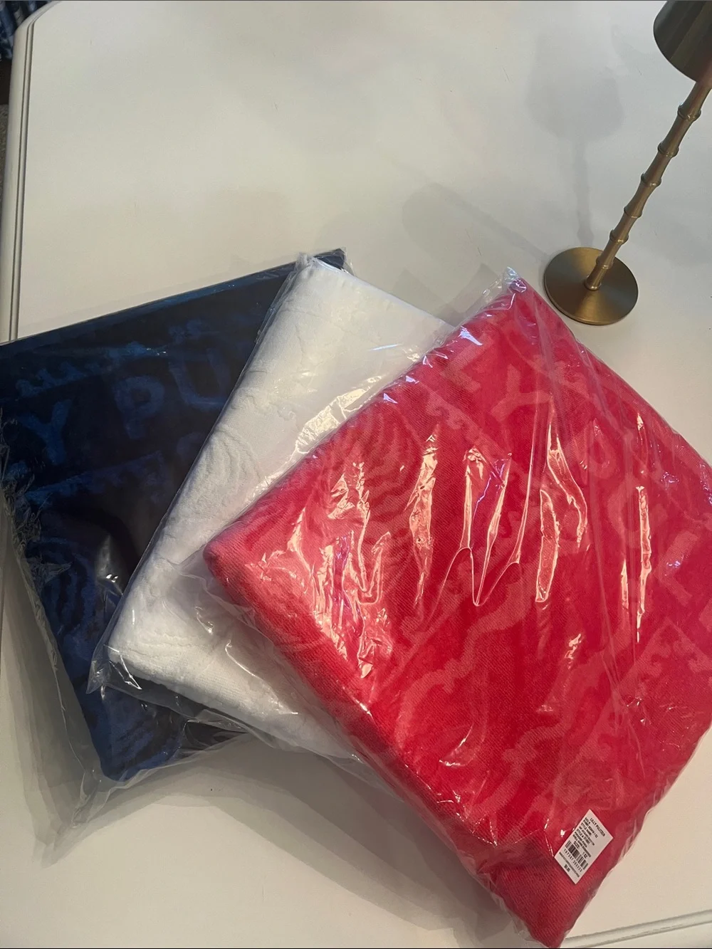 3 NWT Lilly Pulitzer Jaquard Pool Towels